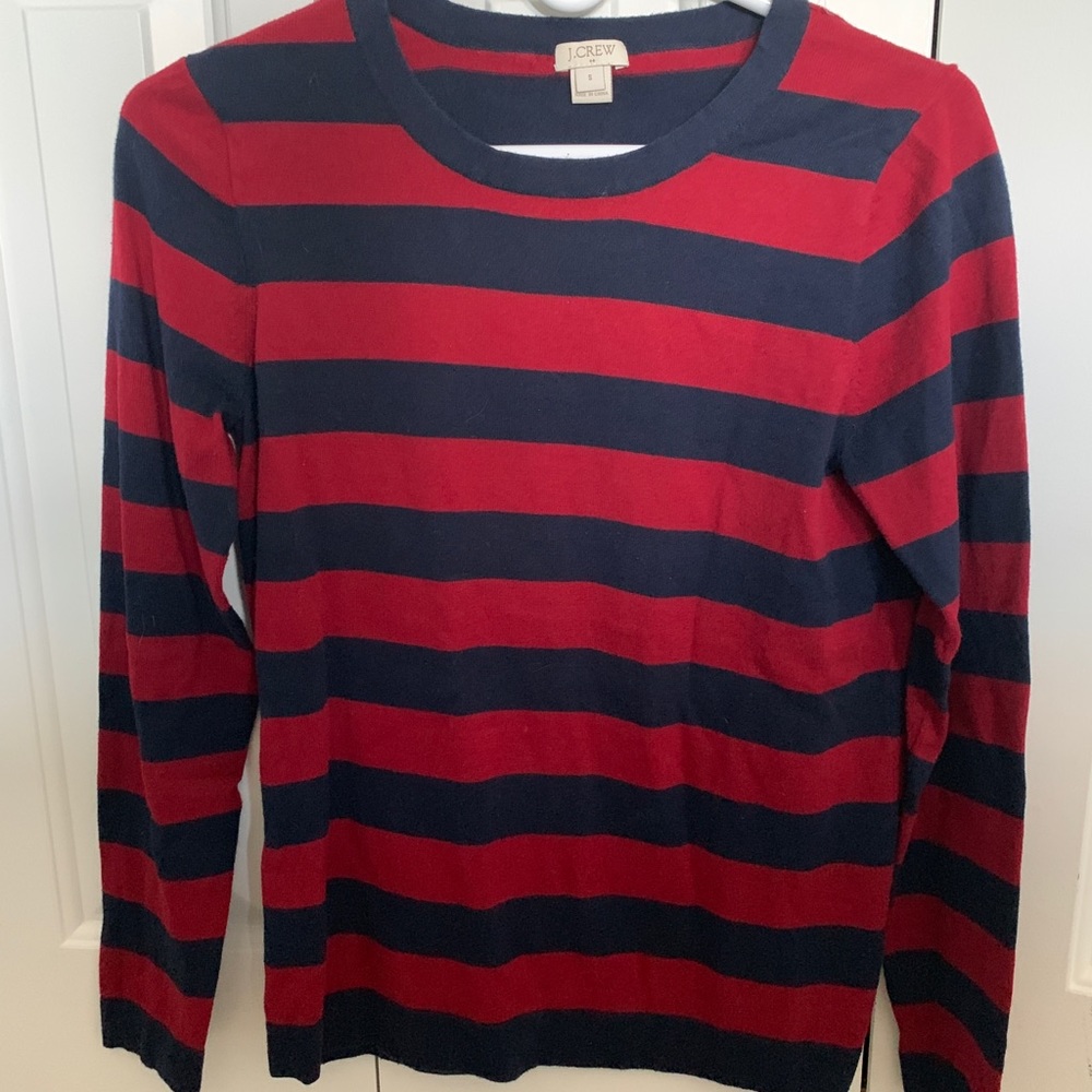 Women’s Striped J.Crew Factory Sweater